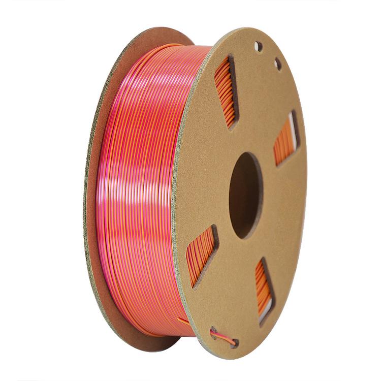 Filamento PLA bicolore effetto seta 1,75 mm bobina 1 kg