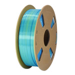 Filamento PLA bicolore effetto seta 1,75 mm bobina 1 kg