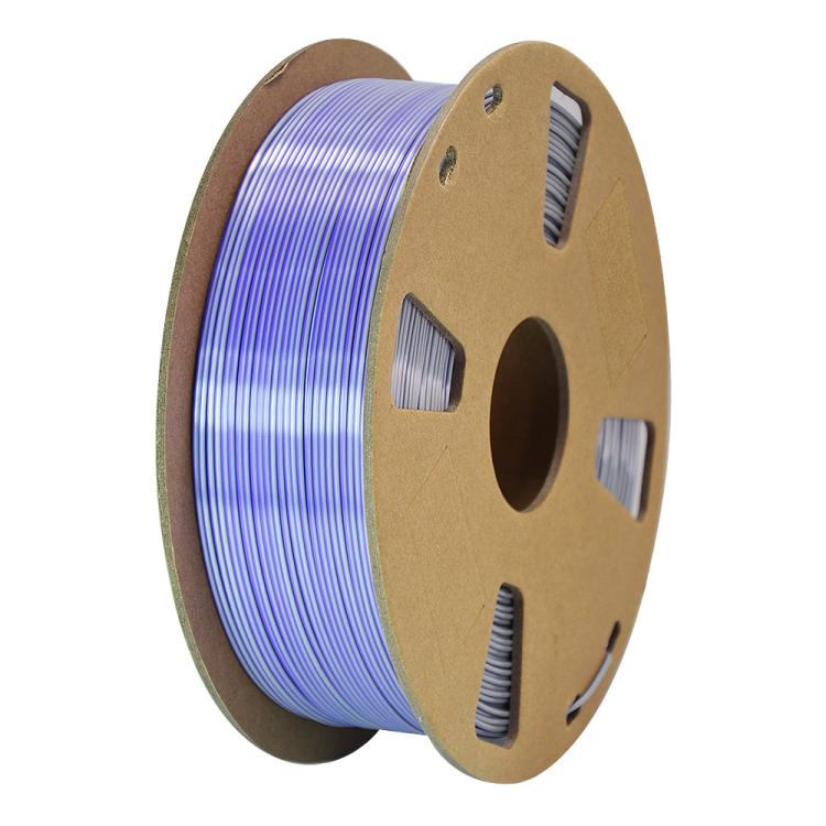 Filamento PLA bicolore effetto seta 1,75 mm bobina 1 kg