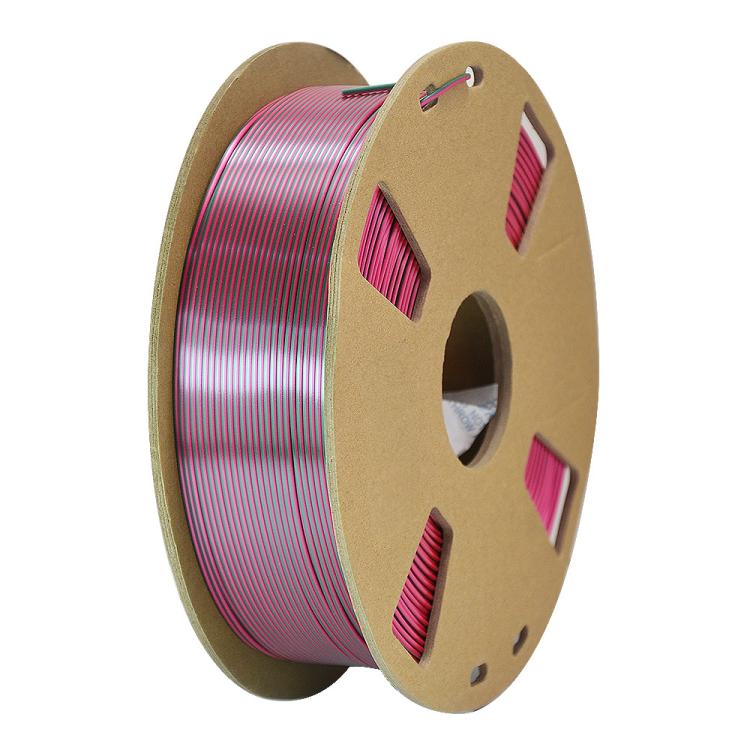 Filamento PLA bicolore effetto seta 1,75 mm bobina 1 kg