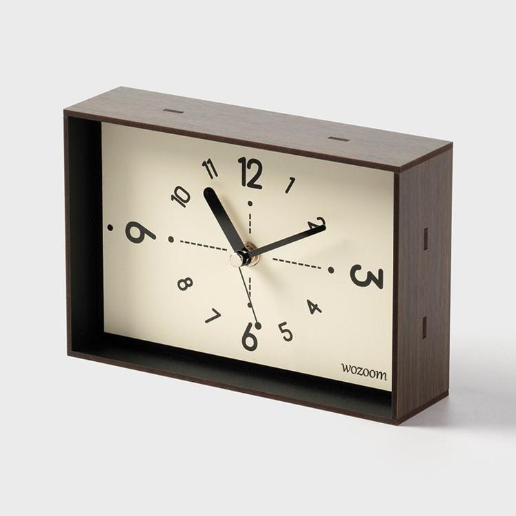 Orologio da tavolo WOZOOM per soggiorno, ornamento vintage per la casa e la scrivania