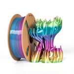 Filamento PLA Silk Rainbow 1,75 mm bobina 1 kg effetto cangiante