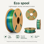 Filamento PLA Silk Rainbow 1,75 mm bobina 1 kg effetto cangiante