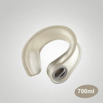 Fascia rinfrescante per il collo indossabile, riutilizzabile, in morbido PVC, con ghiaccio per il collo, ricaricabile, a mani libere, per un sollievo immediato.