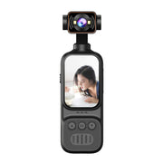 Videocamera portatile per vlog con obiettivo motorizzato girevole a 270 gradi, schermo da 2 pollici, videoregistratore tascabile, WiFi, action cam sportiva., DV07-4K