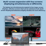 Docking station Blueendless Type-C con doppio HDMI 4K