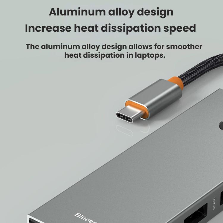 Docking station Blueendless Type-C con 3 HDMI 4K 60Hz