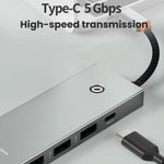Docking station Blueendless Type-C con 3 HDMI 4K 60Hz