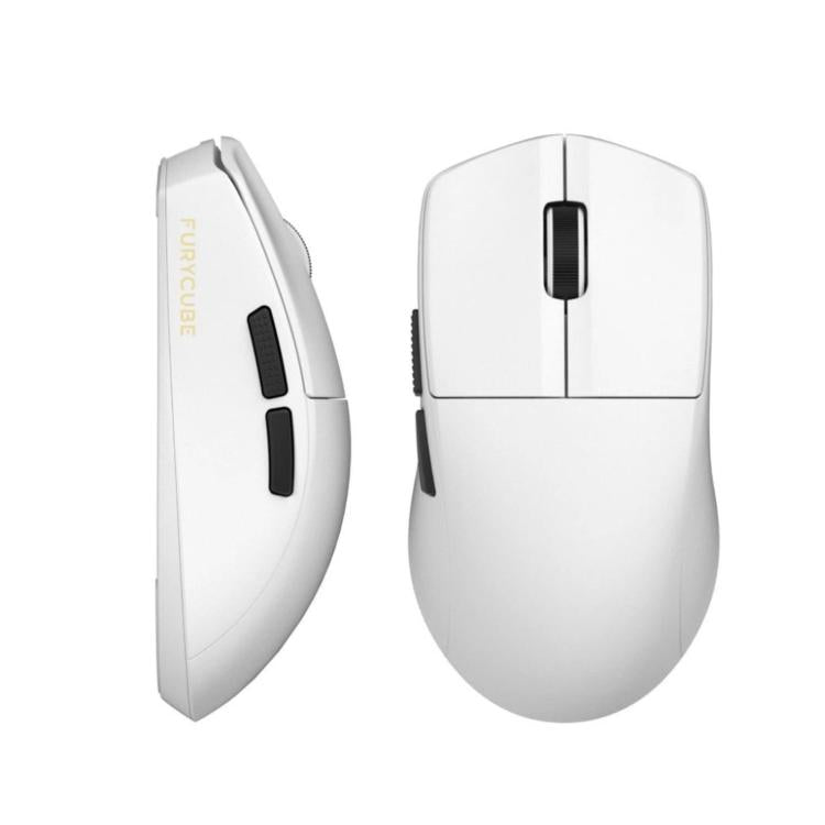 Mouse wireless FURYCUBE con tripla modalità Bluetooth 2.4G per gaming e ufficio.