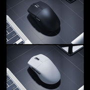 Mouse wireless FURYCUBE con tripla modalità Bluetooth 2.4G per gaming e ufficio.