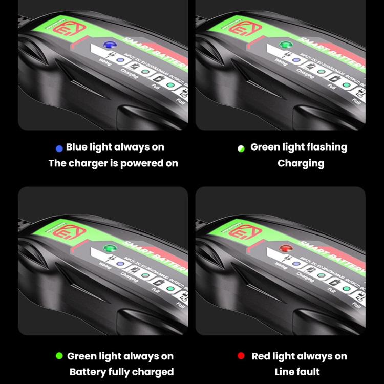 Caricabatterie per moto 6V/12V con display digitale Kewig B12S