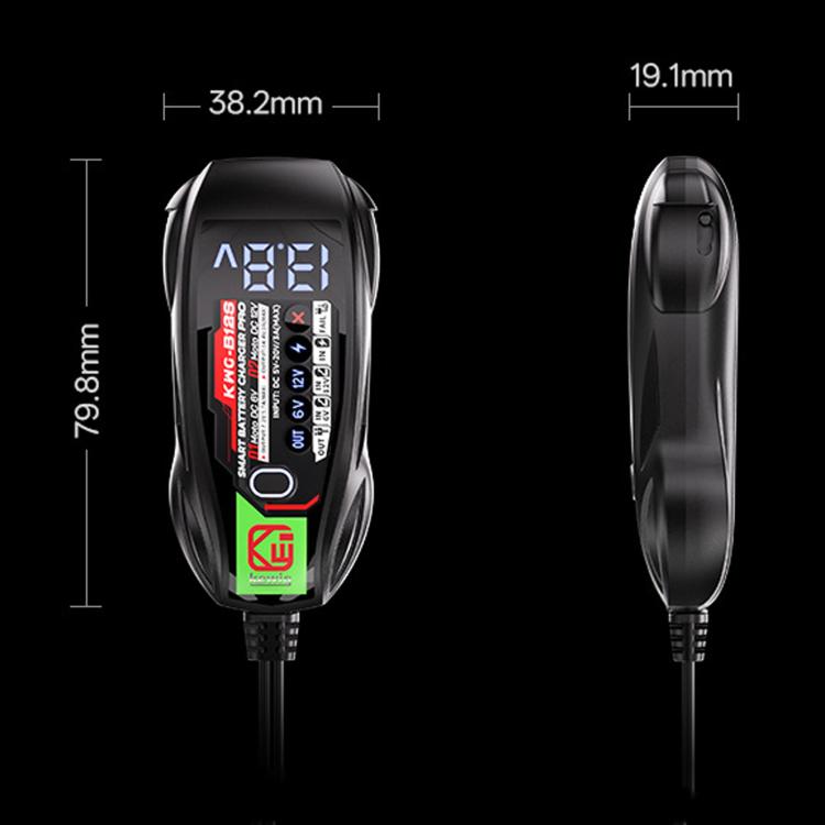 Caricabatterie per moto 6V/12V con display digitale Kewig B12S
