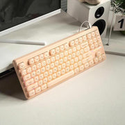 Tastiera meccanica RGB cablata FURYCUBE a 87 tasti con lingua coreana