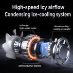 Ventilatore portatile Y38 con regolazione continua velocità