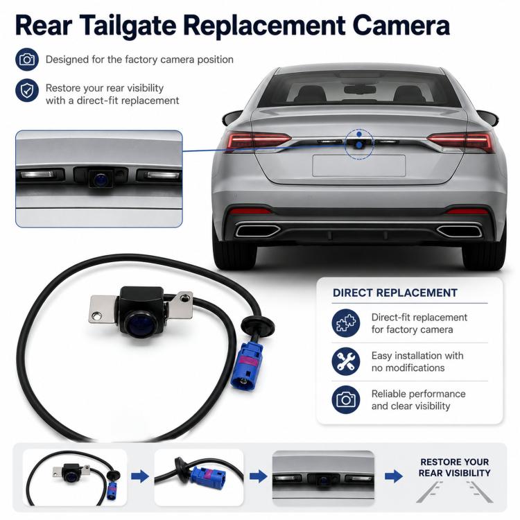 Telecamera posteriore per Tesla Model S e X