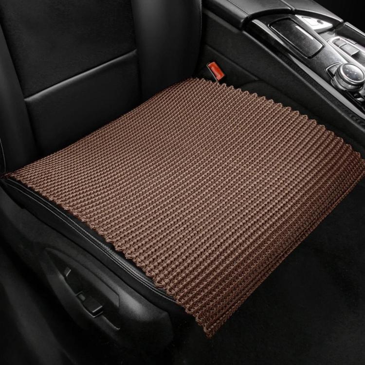 Sedile auto in seta ghiaccio intrecciata rinfrescante