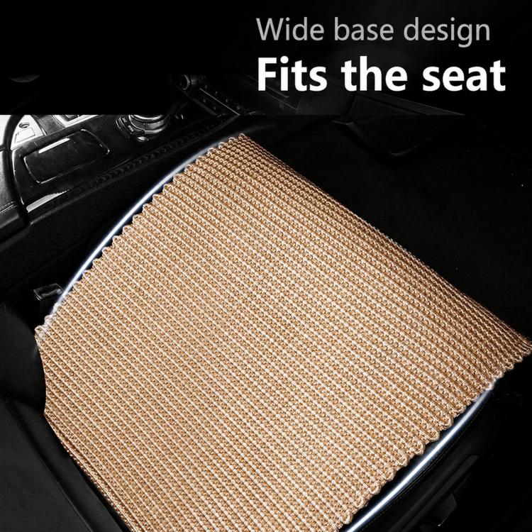 Sedile auto in seta ghiaccio intrecciata rinfrescante
