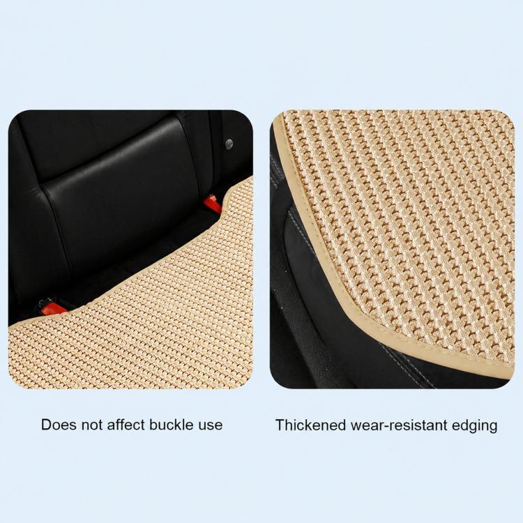 Sedile auto in seta ghiaccio intrecciata rinfrescante