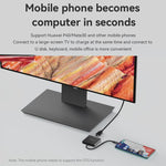 Blueendless Docking Station 3 in 1 Type-C HDMI 4K 60Hz