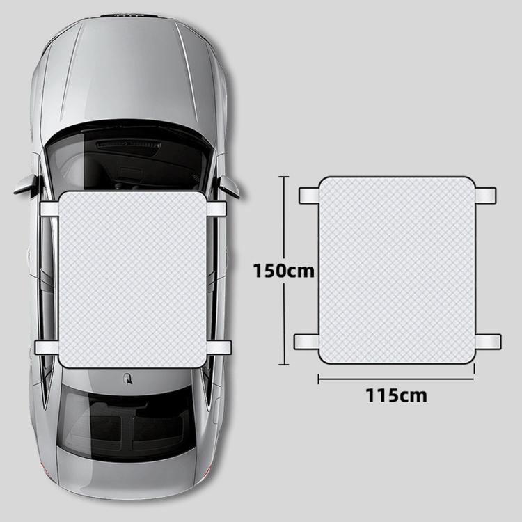 Copertura protettiva per tetto apribile auto 150x115cm