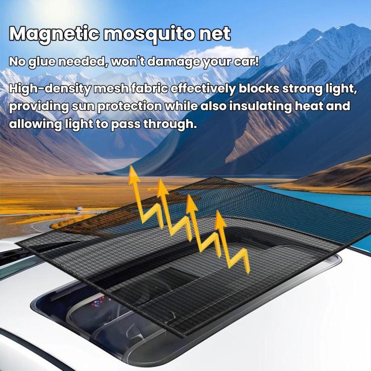 Rete magnetica per tettuccio apribile auto S M L