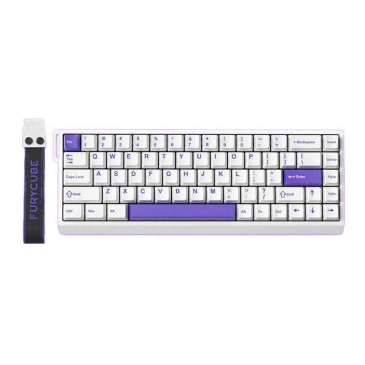 FURYCUBE 68-Key Wired RGB Mechanical Gaming Keyboard With Magnetic Axes