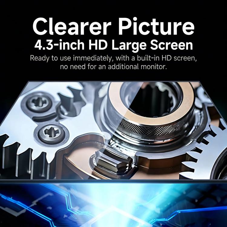 Telecamera endoscopica con schermo IPS HD da 4,3 pollici, telecamera endoscopica HD1080P IP67 impermeabile per ispezione., NK008S 2m Cable Length 5.5mm Lens, NK008S 5m Cable Length 5.5mm Lens, NK008S 10m Cable Length 5.5mm Lens                         ...