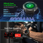 Smartwatch DM58 con schermo AMOLED da 1,43 pollici, GPS, impermeabile fino a 5 ATM e ideale per lo sport.