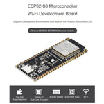 Scheda di sviluppo Waveshare ESP32-S3 1U-N16R8 con microcontrollore, Wi-Fi a 2,4 GHz e processore dual core a 240 MHz., Without Header, With Pre-soldered Headers