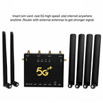 Router industriale 5G CPE dual mode con 6 antenne EU