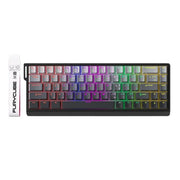 FURYCUBE 68-key RGB Mechanical Gaming Keyboard with Portable Ribbon, White Wired, White Wired + 2.4G + Bluetooth, White Green Pink Wired, White Green Pink Wired + 2.4G + Bluetooth, Thai White Wired, Thai Front Engraving Polar Day Wired                 ...