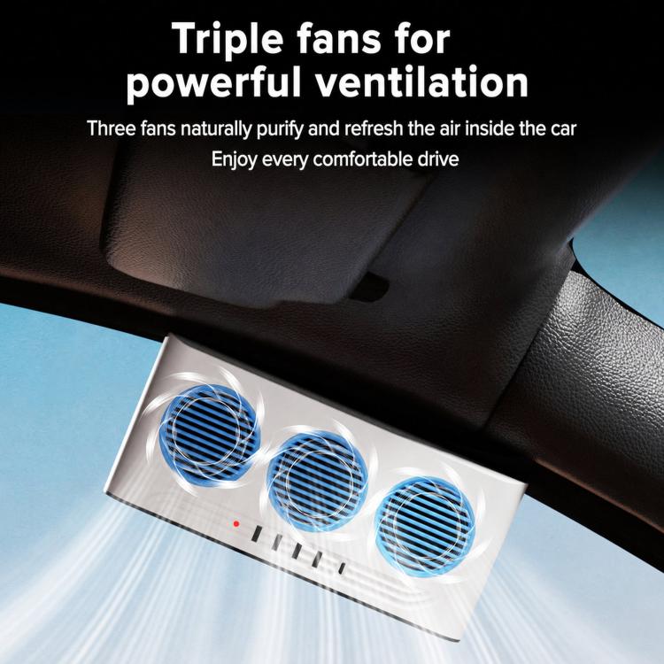 Ventilatore di scarico auto ad energia solare con luce stroboscop
