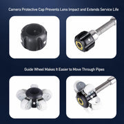 BS70F Industrial Pipeline Endoscope Sewer Pipe Wall Inspection Detector Waterproof HD Camera, 30m, 50m