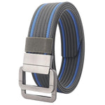Cintura casual in nylon con fibbia automatica in lega, da uomo e da donna., 120cm