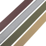 Cintura casual in nylon con fibbia automatica in lega, da uomo e da donna., 120cm