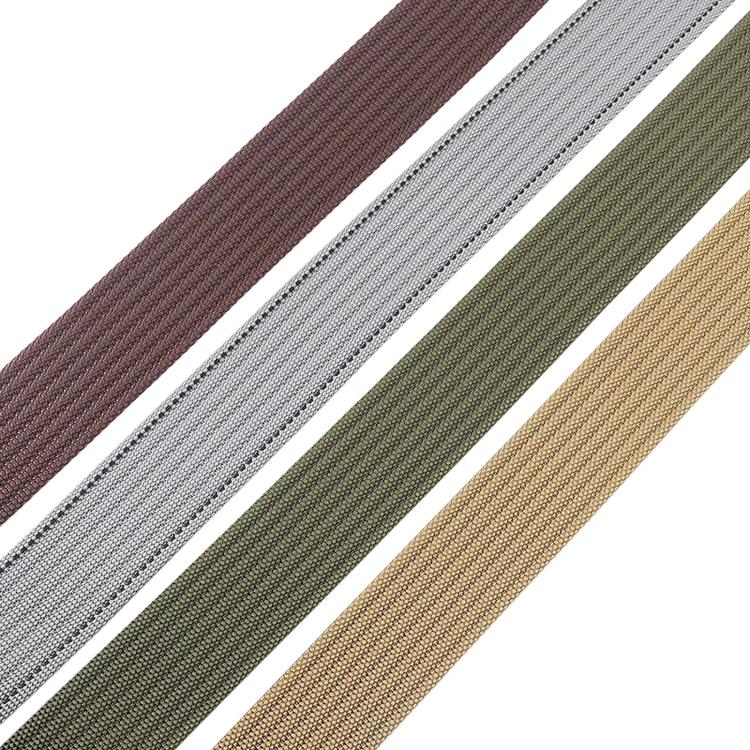 Cintura casual in nylon con fibbia automatica in lega, da uomo e da donna., 120cm