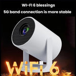 HY300Pro+ Mini Android 13 Short-Throw Projector HD Portable Home Projector, US Plug, EU Plug, UK Plug