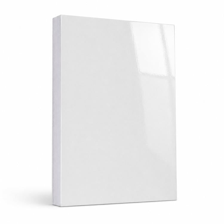 50 fogli di carta fotografica inkjet lucida da 300 g/m², formato A3, grammatura elevata, stampa su un solo lato, asciugatura rapida, carta patinata.