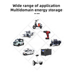 LiitoKala Lithium Iron Phosphate Bluetooth BMS Lithium Battery Protection Board, 8S-24V 100A