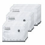 Sacchetti sottovuoto per la conservazione degli indumenti domestici, senza pompa, 6pcs /Set 2S+2M+2L, 9pcs /Set 3S+3M+3L, 12pcs /Set 4S+4M+4L, 15pcs /Set 5S+5M+5L
