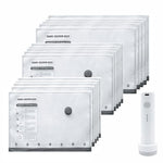 Sacchetti sottovuoto per la conservazione degli indumenti domestici, con pompa di evacuazione., 6pcs /Set 2S+2M+2L, 9pcs /Set 3S+3M+3L, 12pcs /Set 4S+4M+4L, 15pcs /Set 5S+5M+5L, 18pcs /Set 6S+6M+6L
