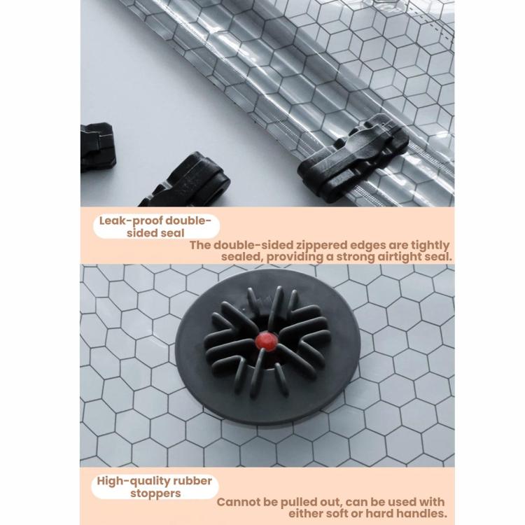 Sacchetti sottovuoto per la conservazione degli indumenti domestici, con pompa di evacuazione., 6pcs /Set 2S+2M+2L, 9pcs /Set 3S+3M+3L, 12pcs /Set 4S+4M+4L, 15pcs /Set 5S+5M+5L, 18pcs /Set 6S+6M+6L