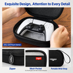 Custodia rigida in EVA per controller di gioco universale EVERGENESIS Pro 2, borsa porta accessori.
