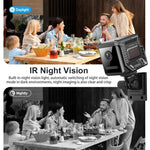 Remote Monitoring 2MP WiFi HD Night Vision Wireless Multi-Functional Camera, W07 Black, W07 White