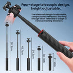 Per Insta360 Ace Pro / 2 / X5 BRDRC Estensione per testa del treppiede a sgancio rapido