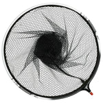 LINNHUE Testa del guadino da pesca in lega di titanio con rivestimento in gomma, rete anti-inceppamento, ricambio per retino., 30cm Fine Mesh, 35cm Fine Mesh, 35cm Light Fine Mesh, 40cm Coarse Mesh, 45cm Coarse Mesh