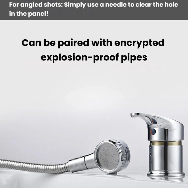 Mini doccia da barbiere, lavabo per shampoo, rubinetto dell'acqua, Small Regular Nozzle, Small Pressurized Nozzle, Medium Regular Nozzle, Medium Pressurized Nozzle