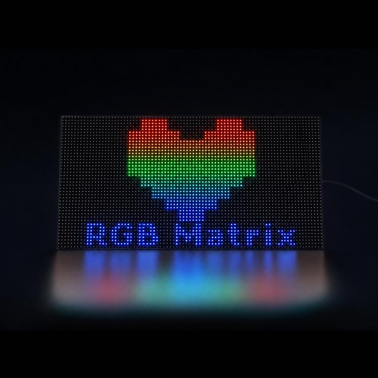 Waveshare 34431 Pannello LED RGB 80x40 pixel 4mm pitch