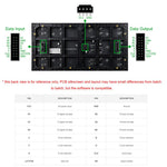 Waveshare 34431 RGB Full-color LED Matrix Panel, 4mm Pitch, 80×40 Pixels, Adjustable Brightness, 34431