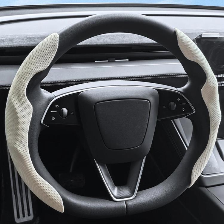 Coprivolante in pelle Nappa e Suede per Tesla 2020-2026